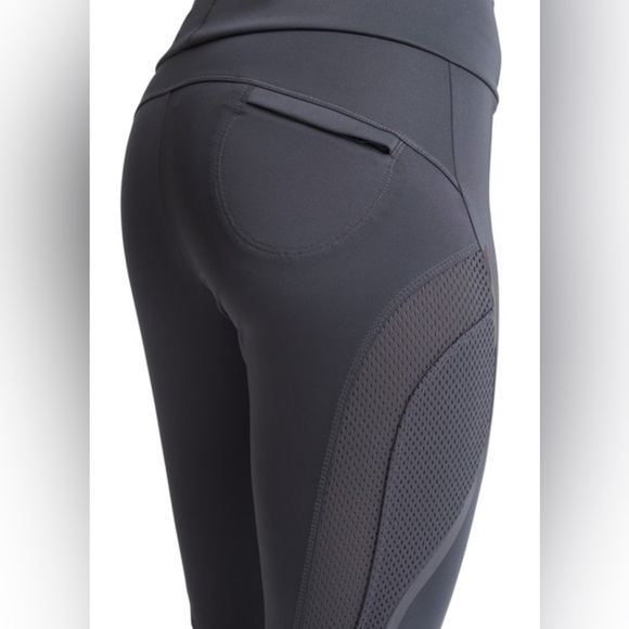 ADIDAS x STELLA MCCARTNEY Essential Running Tights in Grey - Picture 7 of 12